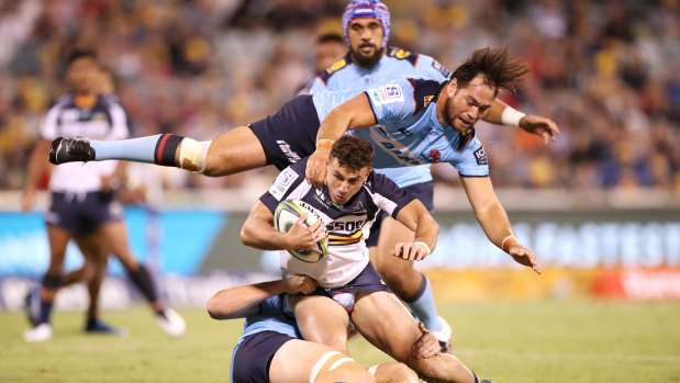 There was no room for Tepai Moeroa in this week’s Waratahs team. 