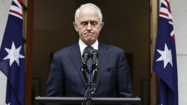 Prime Minister Malcolm Turnbull addresses the media on Thursday.
