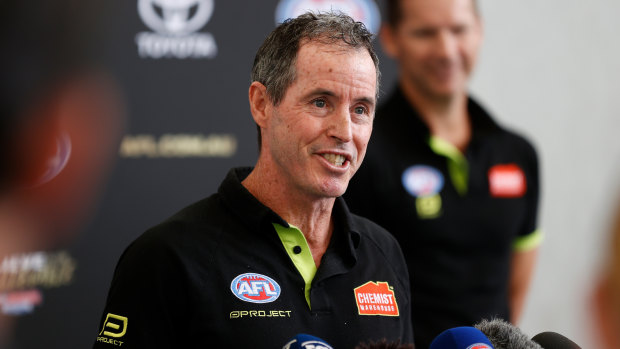 AFL umpires coach Hayden Kennedy will soon step down from the role, leaving a lasting legacy in one of the toughest jobs in footy.