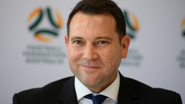 New FFA chief executive James Johnson previously served as FIFA's head of football.