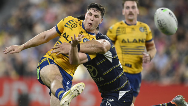 Mitchell Moses’ kicking game is crucial for the Eels.