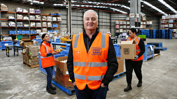 Foodbank Victoria CEO Dave McNamara