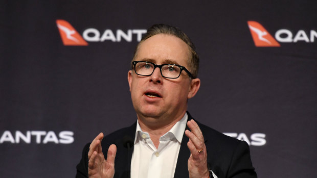 "We have to position ourselves for several years where revenue will be much lower," Qantas CEO Alan Joyce said.