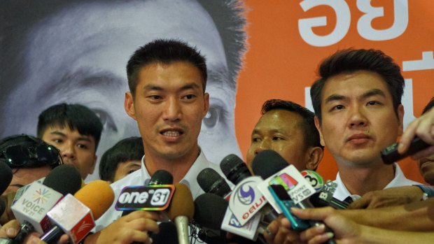 Thanathorn Juangroongruangkit, leader of Future Forward party which emerged as a new political force in the recent Thai election. 