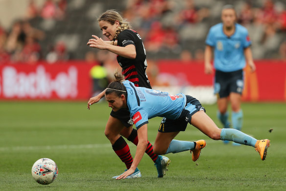 Stumbling block: Sydney FC were embarrassed by cross-town rivals Western Sydney.