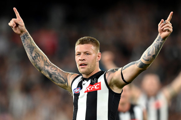 Jordan De Goey will be crucial to Collingwood’s hopes against Melbourne and in the finals.