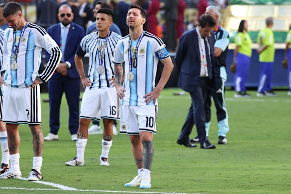 Lionel Messi was devastated after failing at the last World Cup.