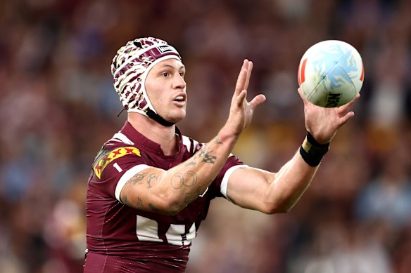Kalyn Ponga of the Maroons.