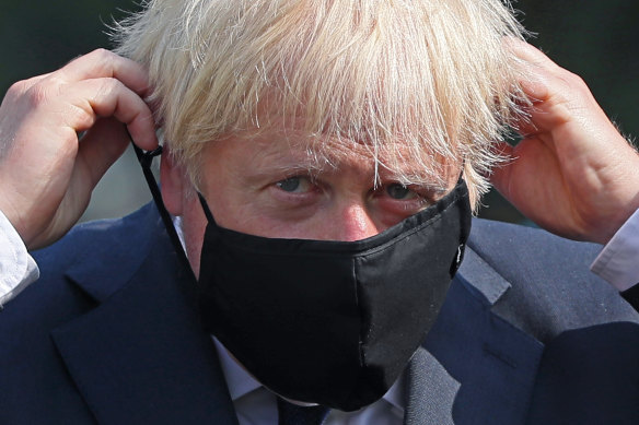 British Prime Minister Boris Johnson said experts would examine the latest coronavirus data from France.