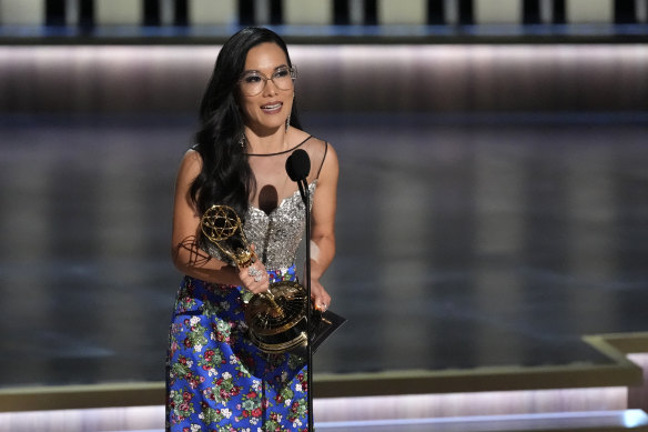 Fresh off her Golden Globes win, Ali Wong also won an Emmy for her role in Beef. 