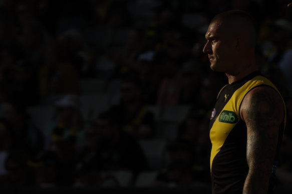 Dustin Martin faces a decision on his future this season.