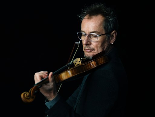 Tognetti began playing violin at the age of five: “It takes years just to get a reasonable sound,” he says.