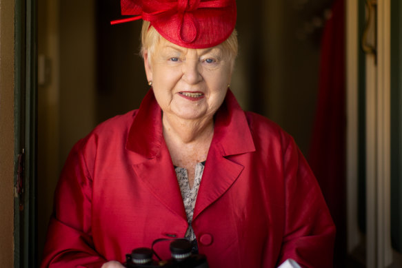 VRC member Margaret Duggan has secured a ticket for the Melbourne Cup on Tuesday. 