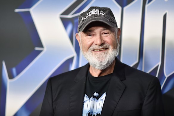 Two people have been found dead in a home belonging to Director Rob Reiner, seen here at the premier of Spinal Tap II in September.