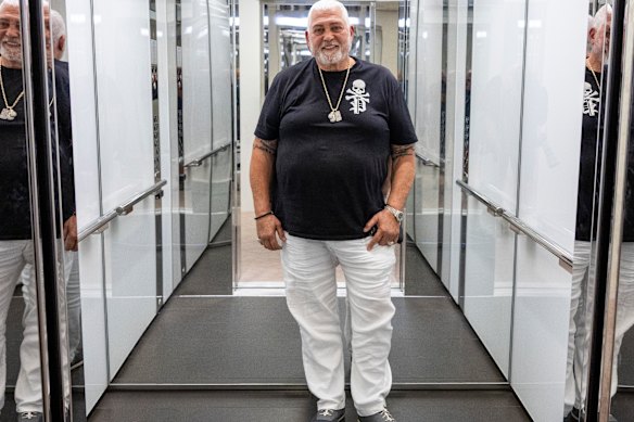 Mick Gatto at 3AW on Wednesday.