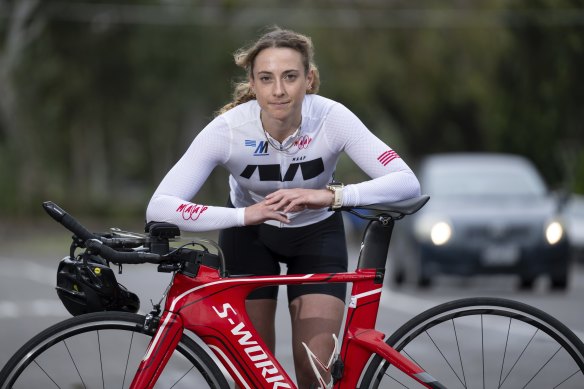 Bike rider Ciara Boyd-Squires Long: “Every time you go out on a ride, you get abused”.