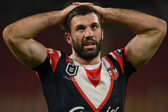Sydney Roosters and NSW Blues captain James Tedesco.