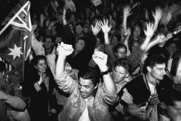 Olympics bid announcement....
Celebrations. September 23, 1993.