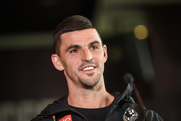 Scott Pendlebury will spend some time on the half-back line.
