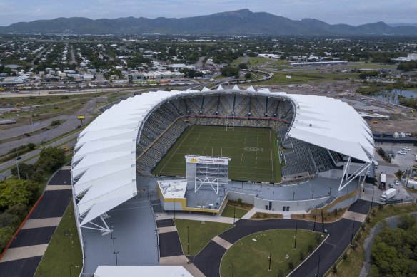 Queensland Country Bank Stadium in Townsville.