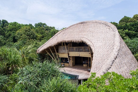 Seaview villa at Cempedak.
