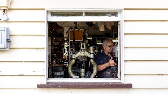 Sixty-year-old cobbler John Lucchi has been crossing the floors of Joe’s Shoe Repairs, the store his father once owned and operated, since he was a kid. 