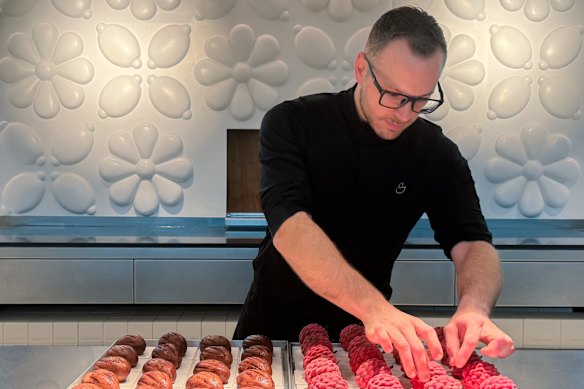 Chef Aurelien, head chef of Cedric Grolet Singapore.