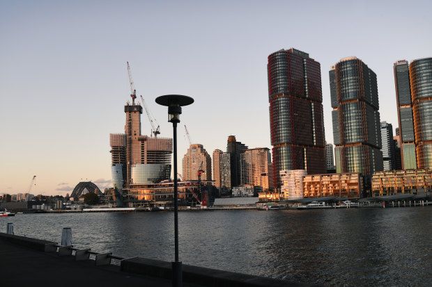 Barangaroo in Sydney is one of Lendlease's biggest projects.