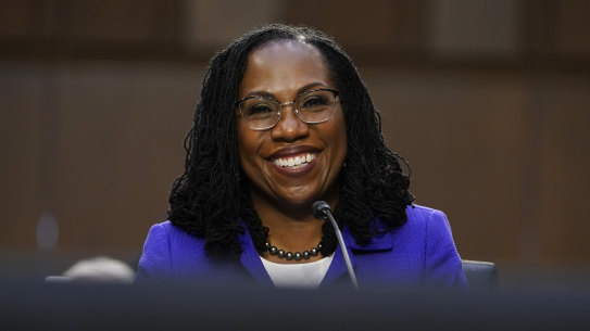 Supreme Court nominee Judge Ketanji Brown Jackson.