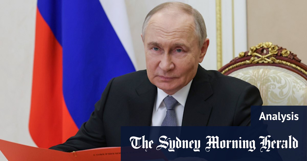 Has he finally realised Putin is playing him, or is Trump just blowing in the wind?