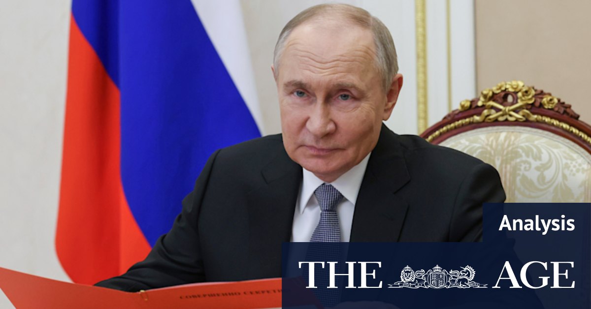 Has he finally realised Putin is playing him, or is Trump just blowing in ...