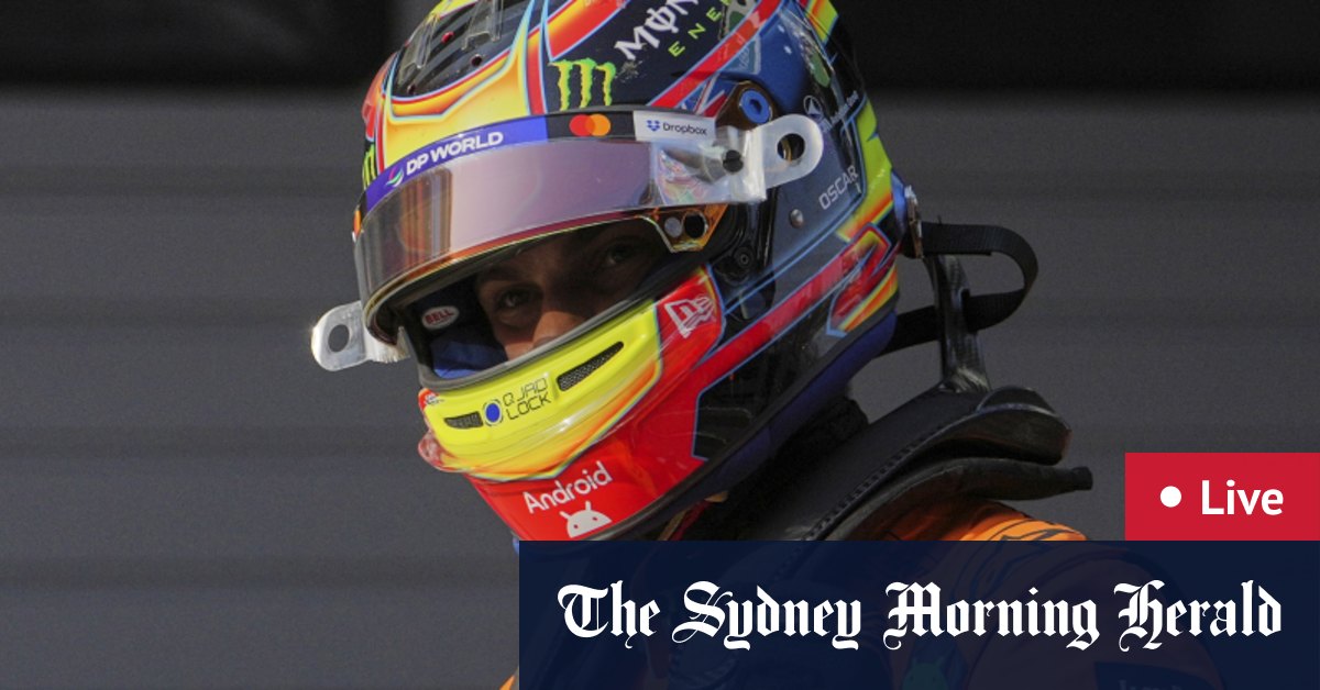 Chinese Grand Prix 2025 LIVE updates: Oscar Piastri looks to bounce back from Albert Park heartbreak