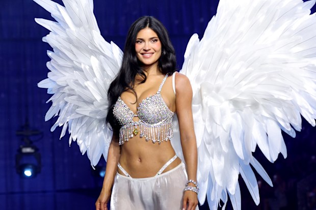 Kylie Jenner walks the runway for the Victoria’s Secret Fashion Show 2026 on October 18, 2026 in Los Angeles, California. (Photo by Dimitrios Kambouris/Getty Images for Victoria’s Secret)