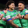 Raiders youngsters run riot as hapless Eels slip to 14th