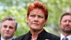 One Nation leader Senator Pauline Hanson.