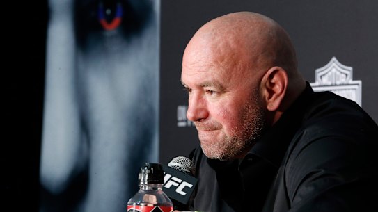 UFC president Dana White.