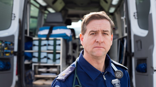 NSW Ambulance Service Paramedic based at Tumut, John Larter.