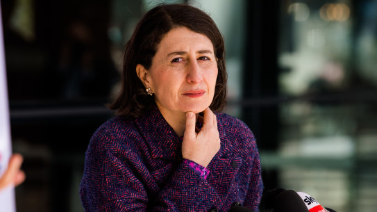 NSW Premier Gladys Berejiklian on Friday.