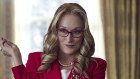 Meryl Streep as President Janie Orlean in a scene from “Don’t Look Up.”