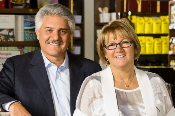 Enoteca Sileno directors John and Rosemary Portelli.