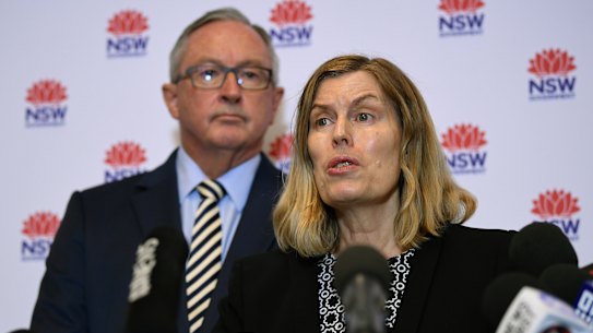 Health Minister Brad Hazzard and Chief Health Officer Dr Kerry Chant have warned the virus cannot be contained.