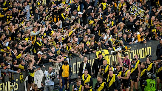 The AFL is bullish about crowd sizes returning to pre-pandemic levels.