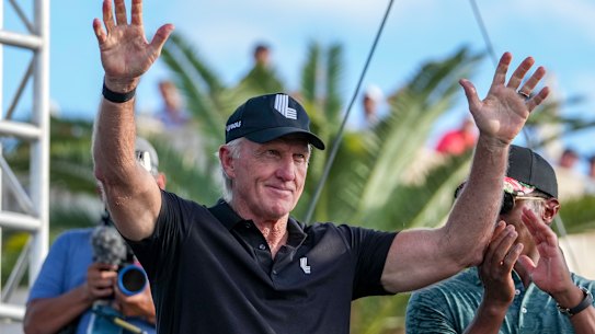 LIV Golf chief executive Greg Norman has announced Adelaide as the host of the first Australian event in 2023.