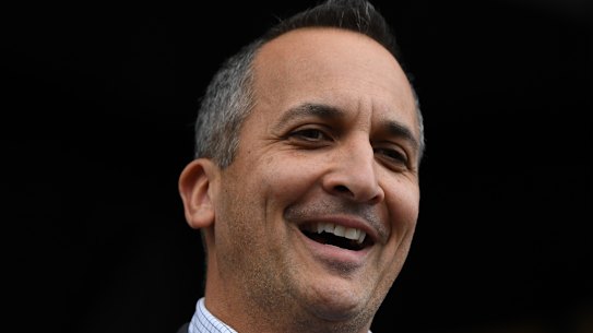 It has been a baptsim of fire for new NRL chief executive Andrew Abdo.