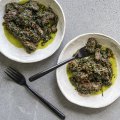 Katrina Meyink's herb and lamb stew.  