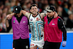 Zak butters goes off during the game with St Kilda. 