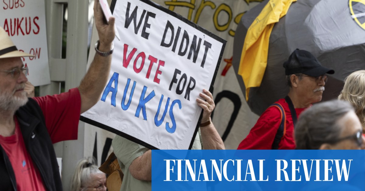 AUKUS Opposing the USUKAustralia alliance might have cost Labor the