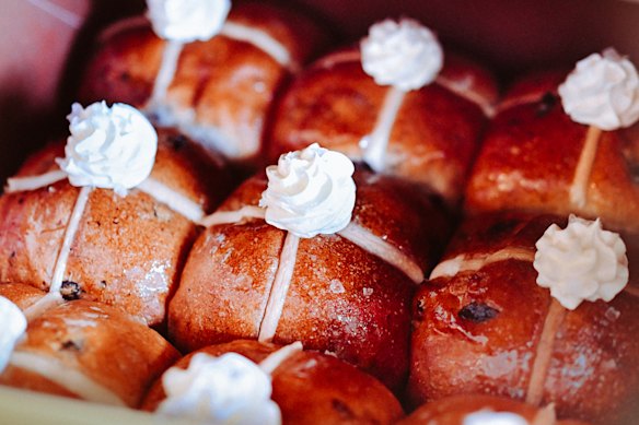 HCB come with salted butter at Martha's Bakery.