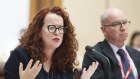 Professor Genevieve Bell during a Senate Estimates hearing in November.