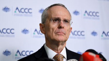 With 37 per cent of petrol station profits made from convenience goods, ACCC boss Rod Sims has advised shoppers against a cheeky chocolate bar or meat pie on their way home.